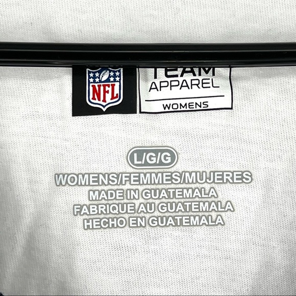 NFL Team Apparel Women's Three-Quarter Sleeve Tennessee Titans T-shirt - Picture 4 of 6